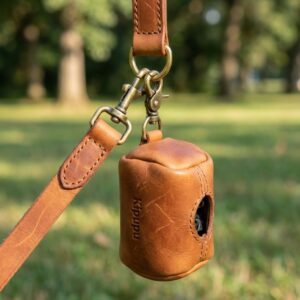 Kipupu 手作皮革拾便袋收納包 (可掛牽繩)