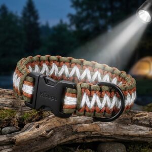 Kipupu 戶外系機能反光傘繩編織項圈