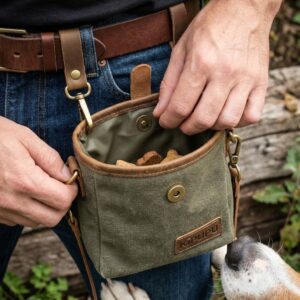 Kipupu 職人帆布腰掛零食訓練包